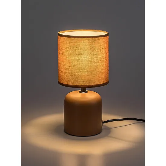 Rábalux Daphni barna asztali lámpa (RAB-74054) E14 1 izzós IP20