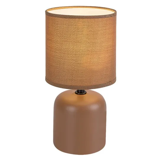 Rábalux Daphni barna asztali lámpa (RAB-74054) E14 1 izzós IP20