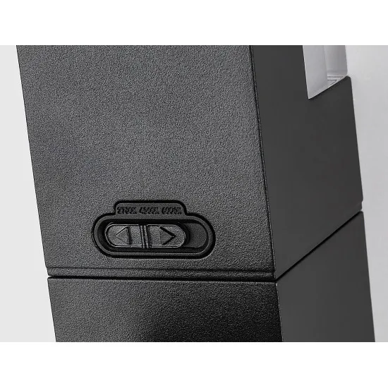 Rábalux Darvas fekete LED kültéri fali lámpa (RAB-77126) LED 1 izzós IP54