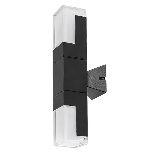 Rábalux Darvas fekete LED kültéri fali lámpa (RAB-77127) LED 1 izzós IP54