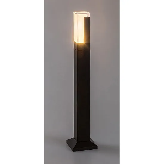 Rábalux Darvas fekete LED kültéri állólámpa (RAB-77128) LED 1 izzós IP54