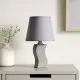 Rábalux Dayami szürke asztali lámpa (RAB-74073) E14 1 izzós IP20