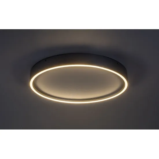 Rábalux Dewson csiszolt alumínium LED mennyezeti lámpa (RAB-71289) LED 1 izzós IP20