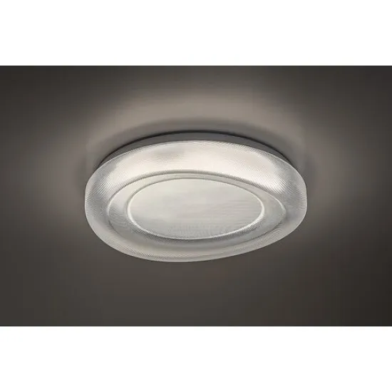 Rábalux Dolcino fehér-átlátszó vízvédett LED fürdőszobai lámpa (RAB-75059) LED 1 izzós IP44