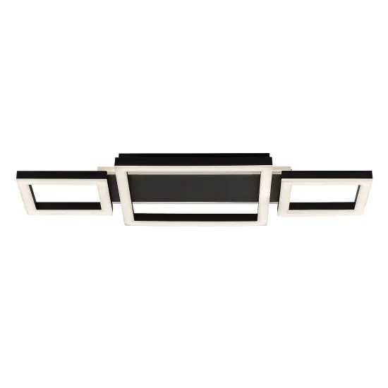 Rábalux Donya fekete LED mennyezeti lámpa (RAB-71374) LED 1 izzós IP20