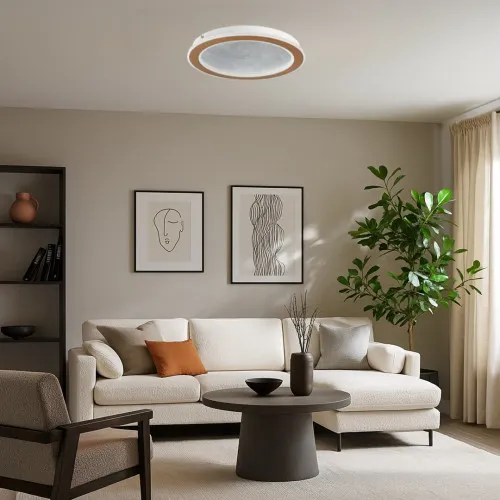 Rábalux Efrael arany LED mennyezeti lámpa (RAB-71281) LED 1 izzós IP20