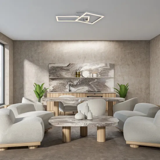 Rábalux Ellinor króm LED mennyezeti lámpa (RAB-71381) LED 1 izzós IP20