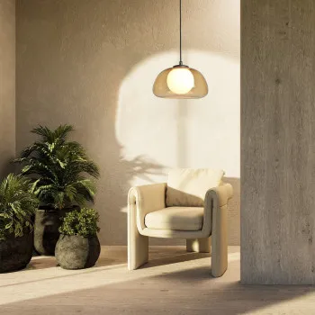 Rábalux Elowen fekete függesztett lámpa (RAB-72273) G9 1 izzós IP20