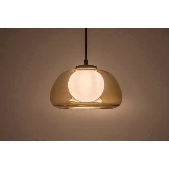 Rábalux Elowen fekete függesztett lámpa (RAB-72273) G9 1 izzós IP20