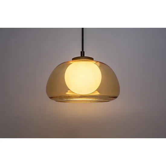 Rábalux Elowen fekete függesztett lámpa (RAB-72273) G9 1 izzós IP20