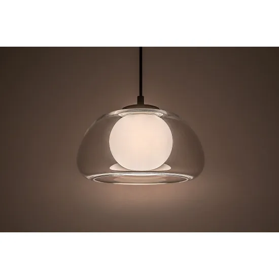 Rábalux Elowen fekete függesztett lámpa (RAB-72274) G9 1 izzós IP20