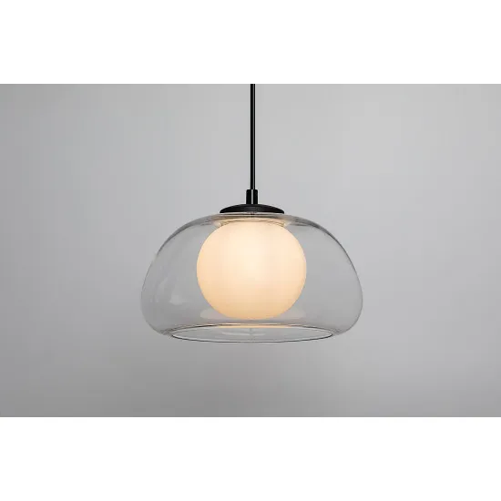 Rábalux Elowen fekete függesztett lámpa (RAB-72274) G9 1 izzós IP20