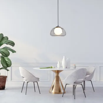 Rábalux Elowen fekete függesztett lámpa (RAB-72275) G9 1 izzós IP20