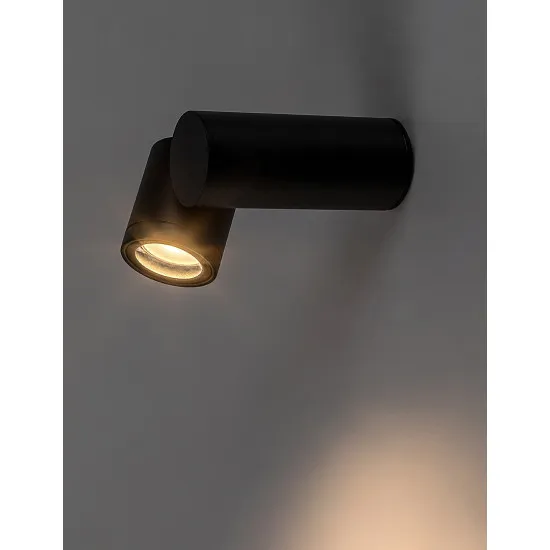 Rábalux Enol fekete kültéri állólámpa (RAB-77110) GU10 1 izzós IP44