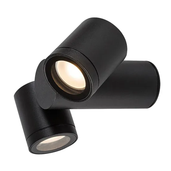 Rábalux Enol fekete kültéri állólámpa (RAB-77111) GU10 2 izzós IP44