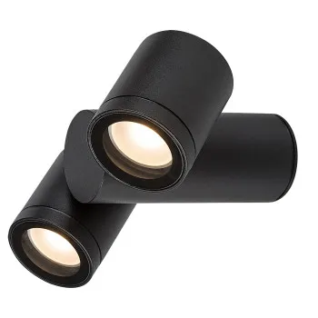 Rábalux Enol fekete kültéri állólámpa (RAB-77111) GU10 2 izzós IP44