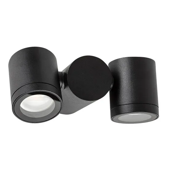 Rábalux Enol fekete kültéri állólámpa (RAB-77111) GU10 2 izzós IP44