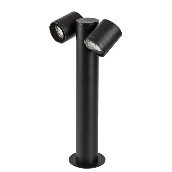 Rábalux Enol fekete kültéri állólámpa (RAB-77113) GU10 2 izzós IP44