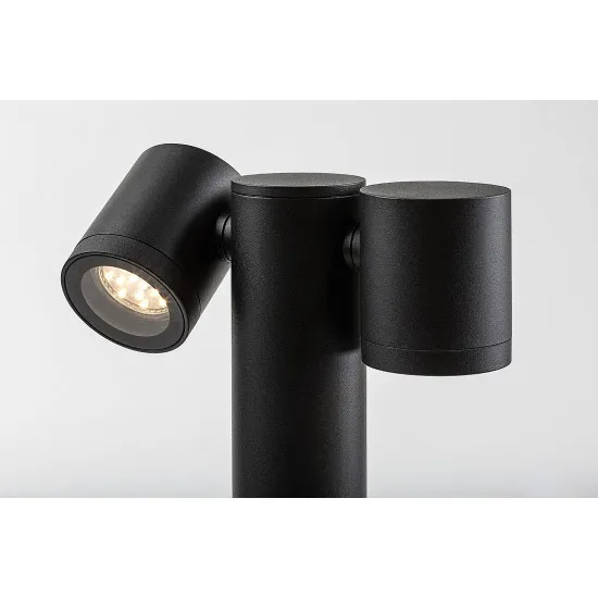 Rábalux Enol fekete kültéri állólámpa (RAB-77113) GU10 2 izzós IP44