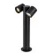 Rábalux Enol fekete kültéri állólámpa (RAB-77113) GU10 2 izzós IP44