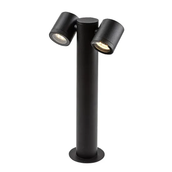 Rábalux Enol fekete kültéri állólámpa (RAB-77113) GU10 2 izzós IP44