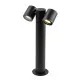 Rábalux Enol fekete kültéri állólámpa (RAB-77113) GU10 2 izzós IP44
