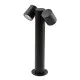 Rábalux Enol fekete kültéri állólámpa (RAB-77113) GU10 2 izzós IP44