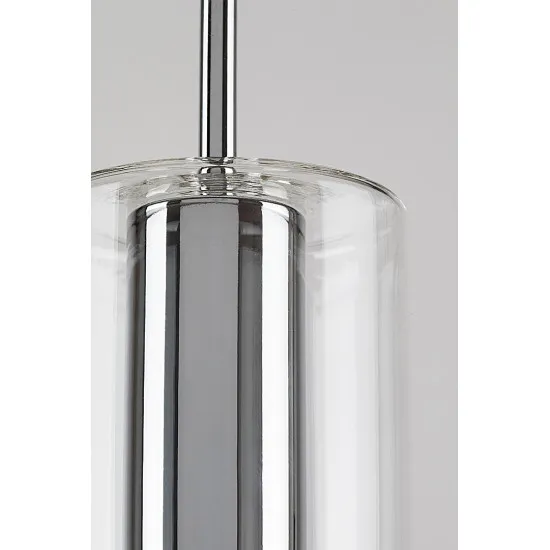 Rábalux Esta króm függesztett lámpa (RAB-72048) E27 1 izzós IP20