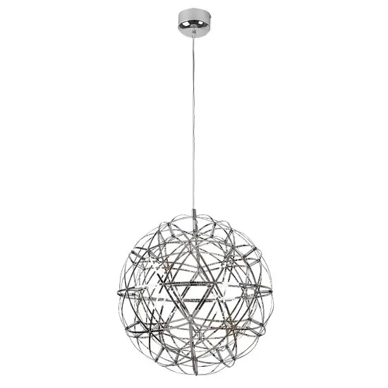 Rábalux Eudora króm LED függesztett lámpa (RAB-72220) LED 1 izzós IP20