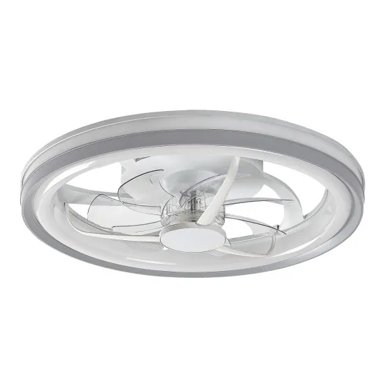 Rábalux Fanricius ezüst LED mennyezeti ventilátoros lámpa (RAB-71335) LED 1 izzós IP20