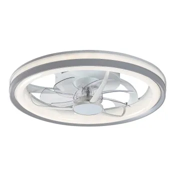 Rábalux Fanricius ezüst LED mennyezeti ventilátoros lámpa (RAB-71335) LED 1 izzós IP20