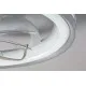 Rábalux Fanricius ezüst LED mennyezeti ventilátoros lámpa (RAB-71335) LED 1 izzós IP20