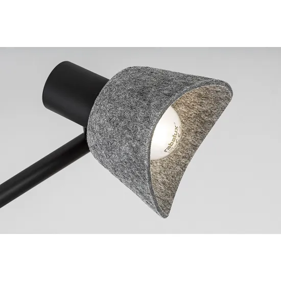 Rábalux Farelia fekete mennyezeti lámpa (RAB-73010) E14 4 izzós IP20