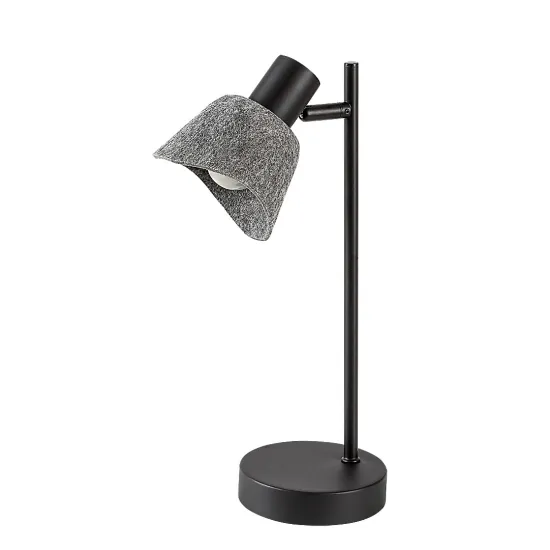 Rábalux Farelia fekete asztali lámpa (RAB-74018) E14 1 izzós IP20
