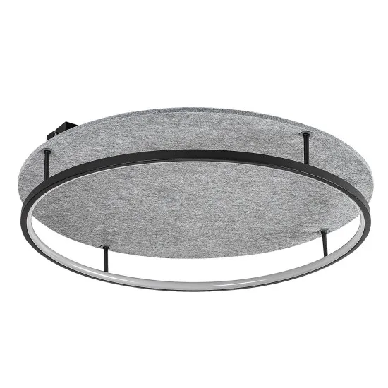 Rábalux Farenzo fekete LED mennyezeti lámpa (RAB-71033) LED 1 izzós IP20