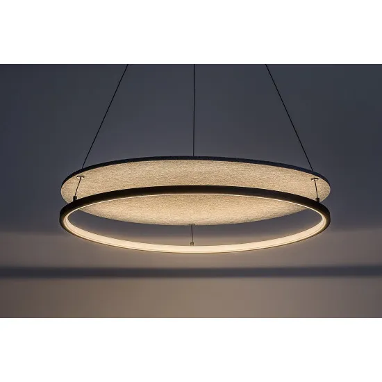 Rábalux Farenzo fekete LED függesztett lámpa (RAB-72032) LED 1 izzós IP20