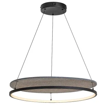 Rábalux Farenzo fekete LED függesztett lámpa (RAB-72032) LED 1 izzós IP20