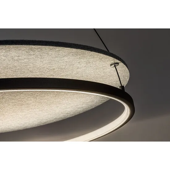 Rábalux Farenzo fekete LED függesztett lámpa (RAB-72032) LED 1 izzós IP20