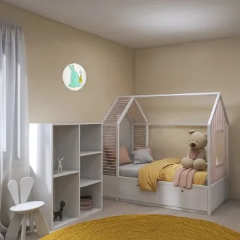 Rábalux Flappy fehér gyerek fali/mennyezeti lámpa (RAB-71279) E27 2 izzós IP20