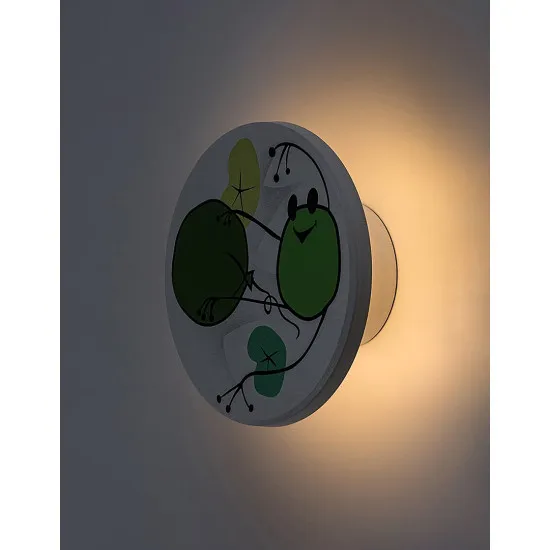 Rábalux Froggo fehér gyerek LED fali lámpa (RAB-71070) LED 1 izzós IP20