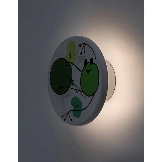 Rábalux Froggo fehér gyerek LED fali lámpa (RAB-71070) LED 1 izzós IP20