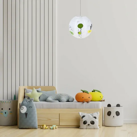 Rábalux Froggo fehér gyerek függeszték (RAB-72070)  1 izzós IP20