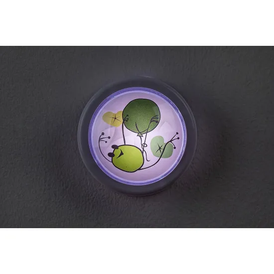 Rábalux Froggo fehér LED nyomógombos gyereklámpa (RAB-76071) LED 1 izzós IP20