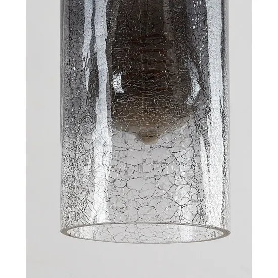 Rábalux Fumea fekete függesztett lámpa (RAB-72037) E27 1 izzós IP20