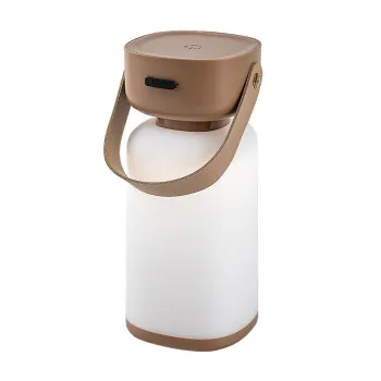 Rábalux Funes barna kültéri hordozható LED asztali lámpa (RAB-77143) LED 1 izzós IP44