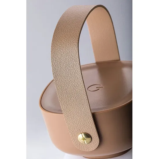 Rábalux Funes barna kültéri hordozható LED asztali lámpa (RAB-77143) LED 1 izzós IP44