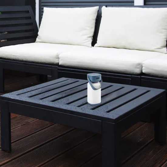 Rábalux Funes kék kültéri hordozható LED asztali lámpa (RAB-77145) LED 1 izzós IP44