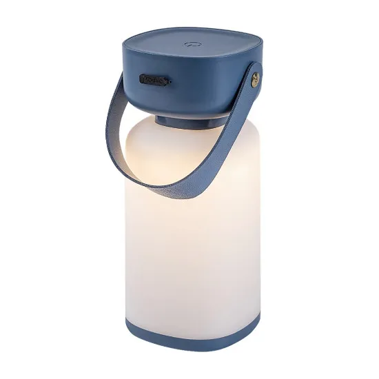 Rábalux Funes kék kültéri hordozható LED asztali lámpa (RAB-77145) LED 1 izzós IP44