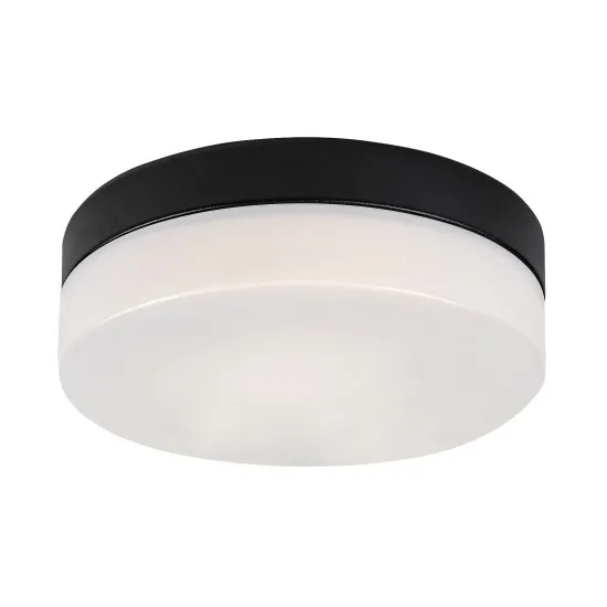 Rábalux Gaelo fekete fürdőszobai LED mennyezeti lámpa (RAB-75026) LED 1 izzós IP44