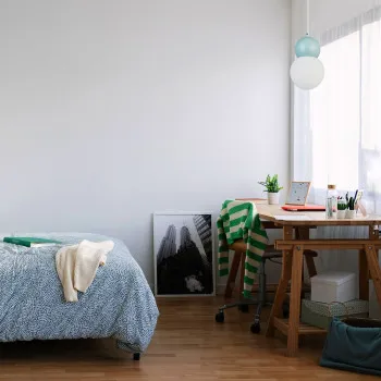 Rábalux Gellia kék függesztett lámpa (RAB-72279) G9 1 izzós IP20